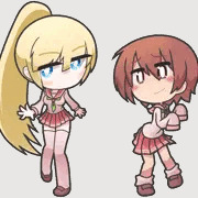 チハルとハルカ