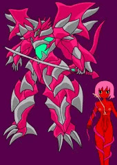 超魔龍の魔触装甲機神とふたなり