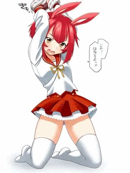 うさぎさんと触手