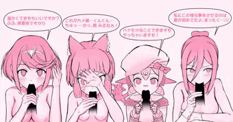 ゼノブレ2パーティメンバー