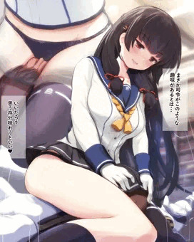 磯風、顔面騎乗＆太もも絞め