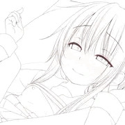 電ちゃんにしっかり見せてもらってしっかりする日　線画
