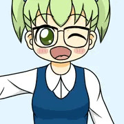 ツインテ眼鏡っ娘