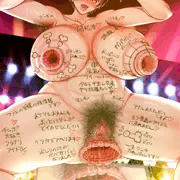 身体を弄られたアイドルのお披露目イベント