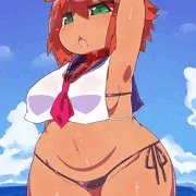 セーラー水着うちの子