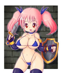 マイクロビキニの戦士ちゃん