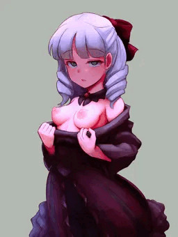 半脱ぎメリリスちゃん