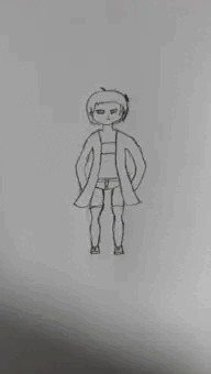 黒薔薇のユキカゼ線画