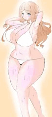 白ビキニそよさん
