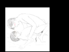[ラフ]のけぞりアクメいいよねって思いつつ画力が追いつかなかった絵