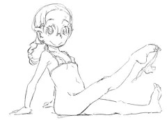 マイクロビキニと福田。