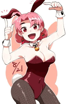 バニーの日らくがき