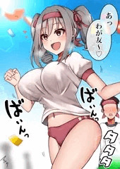 運動会でPを見つけた蘭子ちゃん