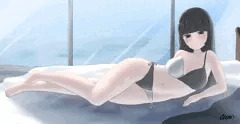 黒髪清楚JKグラビア