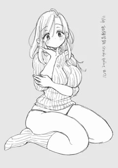 X朝練習絵まとめ#71〜#80