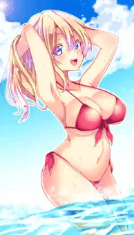 ビキニのお姉さん