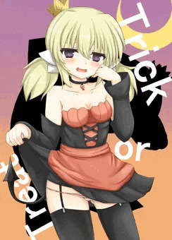 ハロウィン華風流ちゃんにTreat