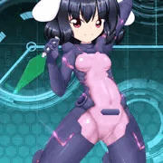 [文無し]サイバースーツてゐ　サイバー触手凌辱-妊娠絶頂解析-