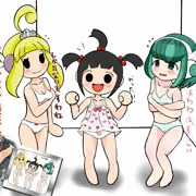 太鼓の達人の女の子の撮影会