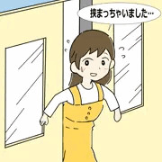 駅ポスターのお姉さん