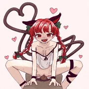 おりんちゃんに襲われた
