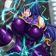 上下で掴んで電気ビリビリ