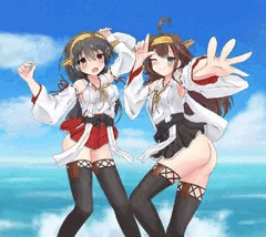 榛名ちゃんと、金剛お姉さまと…え？五番艦？