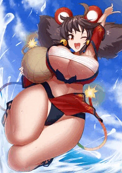 水着ウルシちゃん(ボンバーガール)