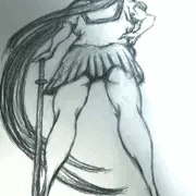 オリジナル女子高生剣士。