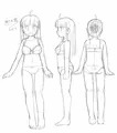 下着のお姉さん