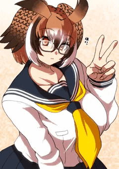 ピースとかしなさそうな子