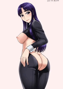 逆バニーの続き　後ろ側