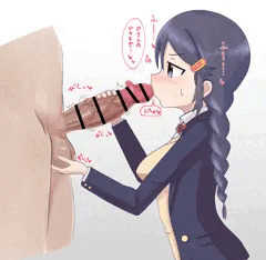 三好紗南ちゃんおくちえっち