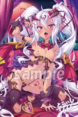 銀髪サキュバス「レナ」　特別製二層アクリルプレート