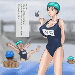 ここは限界集落　妊娠線のある少女　見本その２
