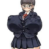 地味巨乳委員長のきせかえ大作戦