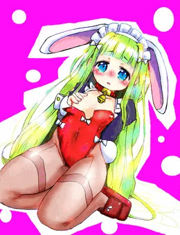 さみしいうさぎ　けんぜん。