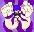 触手に襲われる幽々魅