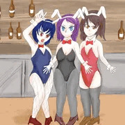 バニーガール３人組