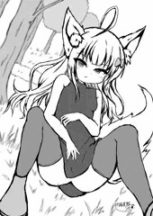 【R18版】狼少女、おしっこする