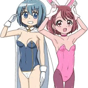 バニーガールの美希さやか＆花寺のどか