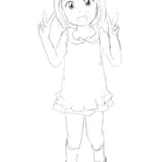 普通の時の絵とエロ絵