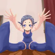 [LIVE2D] ロリが前屈するだけの動画