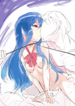 首を絞められながら、無理矢理キスされながら中出しされ、現実逃避している天子