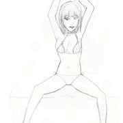 ラフ水着女子５