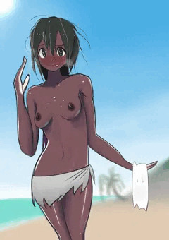迫りくる無人島の先客
