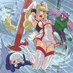 魔法少女ナースとばい菌怪人