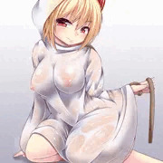濡れ透けルーミアちゃん