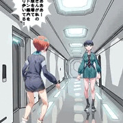 うあああ！母さんが私の制服を着てソドン艦内を練り歩いてる！