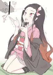 禰豆子ちゃんに出してあげる